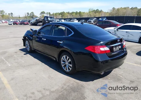 2013 Infiniti M37 z USA, uszkodzony, nr VIN JN1BY1AP2DM514016